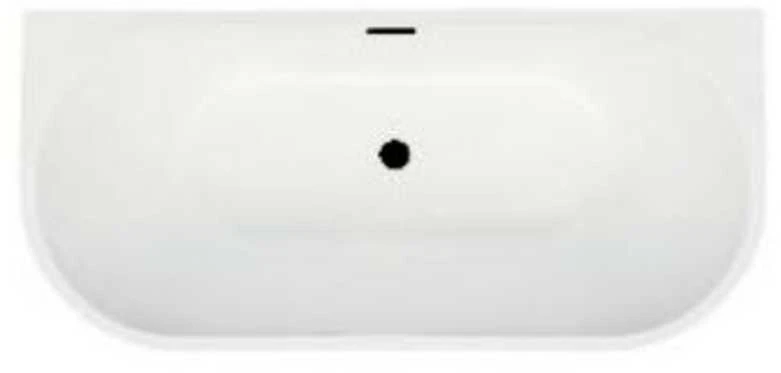 Vonia Besco Vica Slim+, 170 x 80 cm, su juodu sifonu