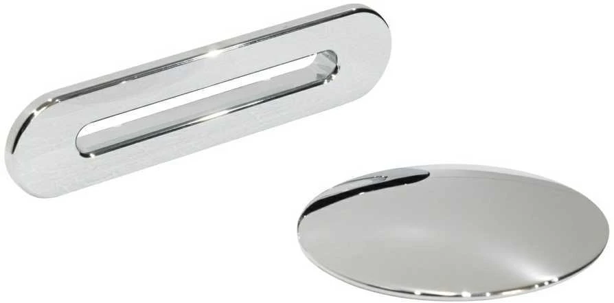 Vonia Besco Volya, 150 x 75 cm, su chrome sifonu su persipylimu slim