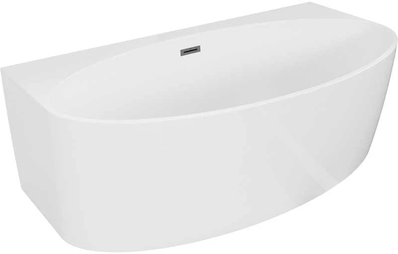 Vonia Mexen Bruna, 150 x 82 cm, Baltas + Brushed gun pilka persipylimas