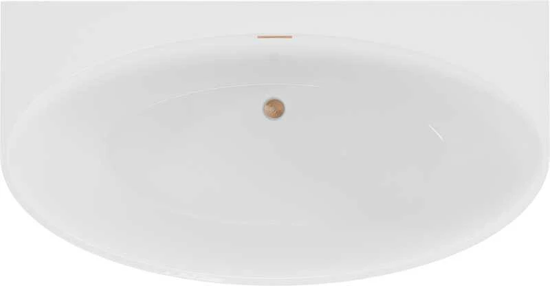 Vonia Mexen Bruna, 170 x 88 cm, Baltas + Brushed copper persipylimas