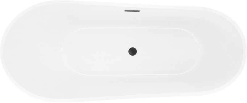 Vonia Mexen Dora, 150 x 75 cm, Baltas/Juodas + Juodas persipylimas