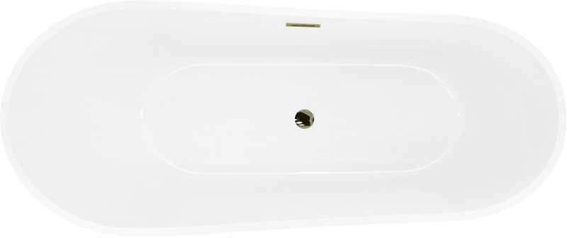 Vonia Mexen Dora, 160 x 75 cm, Baltas + Gold persipylimas
