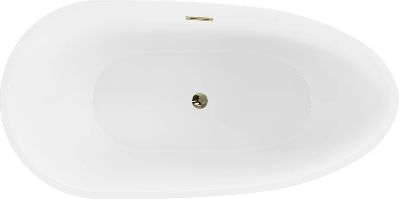 Vonia Mexen Eos, 150 x 75 cm, Baltas + Gold persipylimas