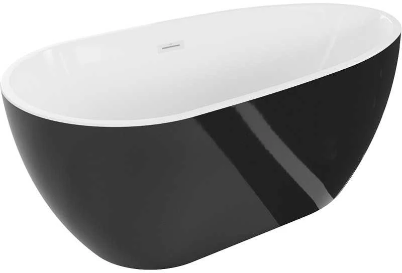 Vonia Mexen Eos, 150 x 75 cm, Baltas/Juodas + Baltas persipylimas