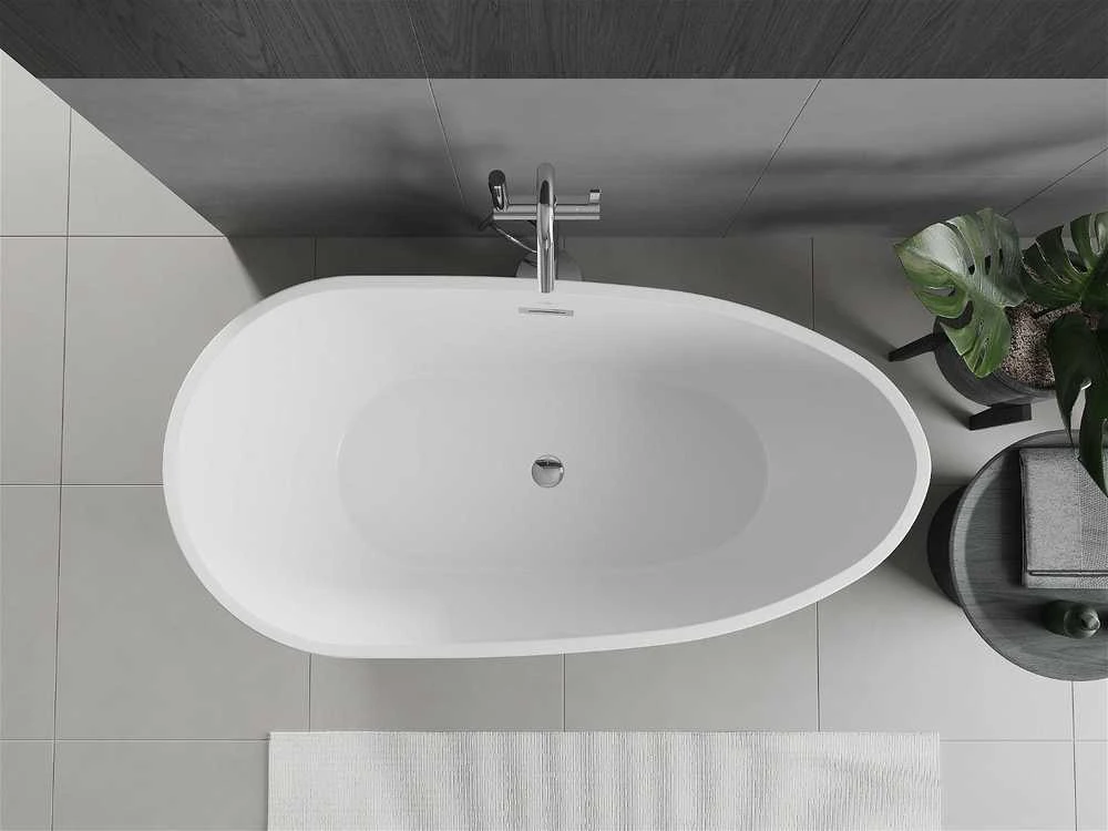 Vonia Mexen Eos, 170x80 cm, Baltas+Chrome