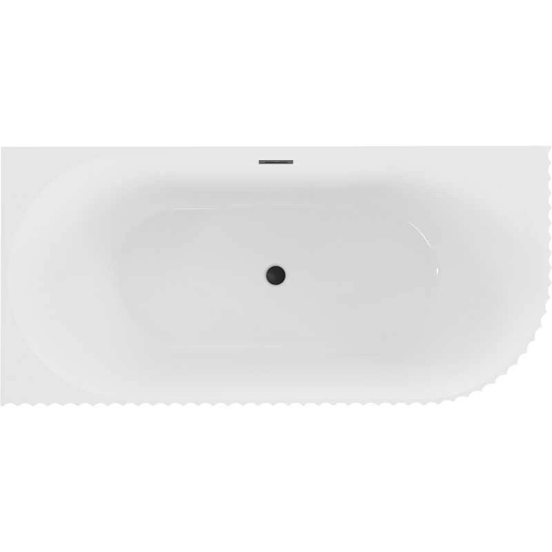 Vonia Mexen Gia, dešininė, 150 x 75 cm, Baltas gloss + Juodas persipylimas