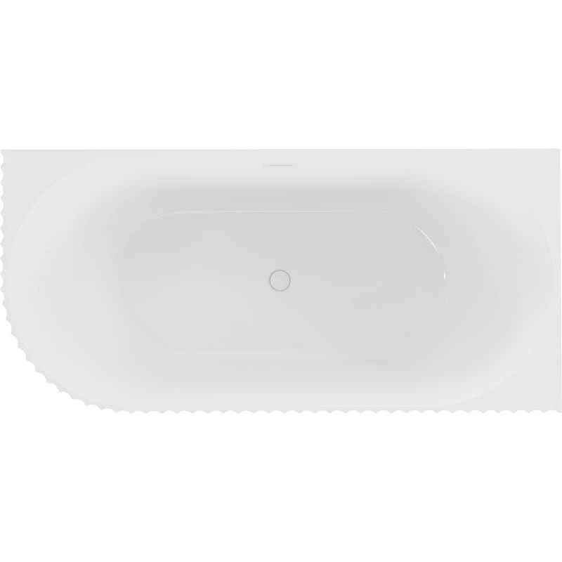 Vonia Mexen Gia, dešininė, 150 x 75 cm, Baltas gloss + Baltas persipylimas