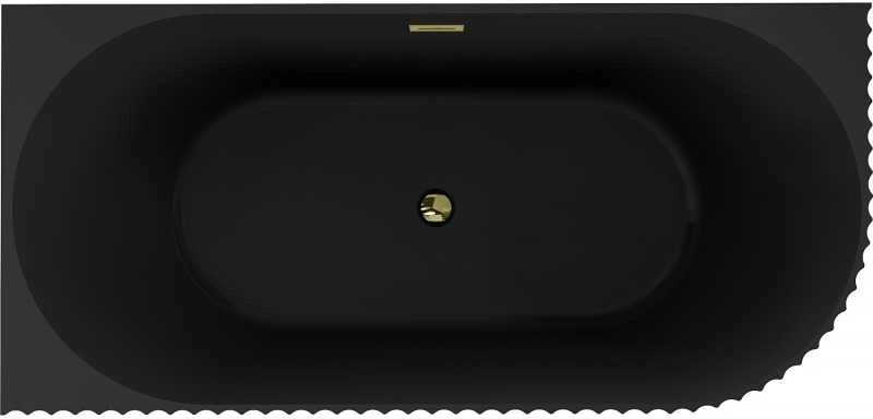 Vonia Mexen Gia, kairinė, 150 x 75 cm, Juodas matt + Gold persipylimas