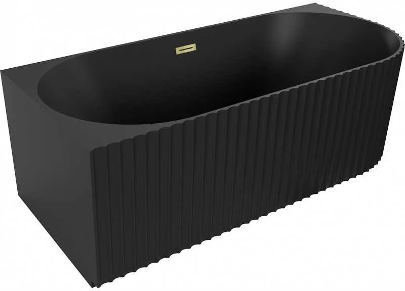 Vonia Mexen Gia, kairinė, 150 x 75 cm, Juodas matt + Gold persipylimas
