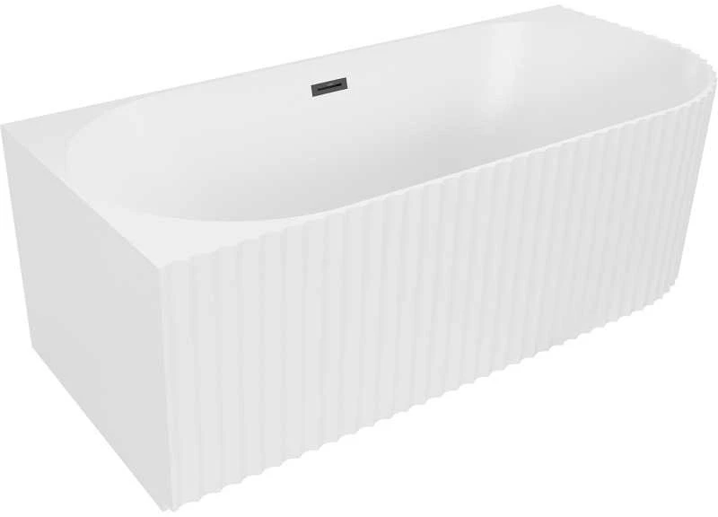 Vonia Mexen Gia, kairinė, 170 x 80 cm, Baltas matt + Juodas persipylimas