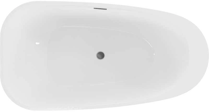 Vonia Mexen Giada, 170 x 90 cm, Baltas + Brushed gun pilka persipylimas