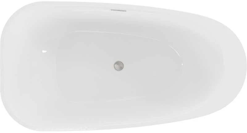 Vonia Mexen Giada, 170 x 90 cm, Baltas + Brushed nickel persipylimas