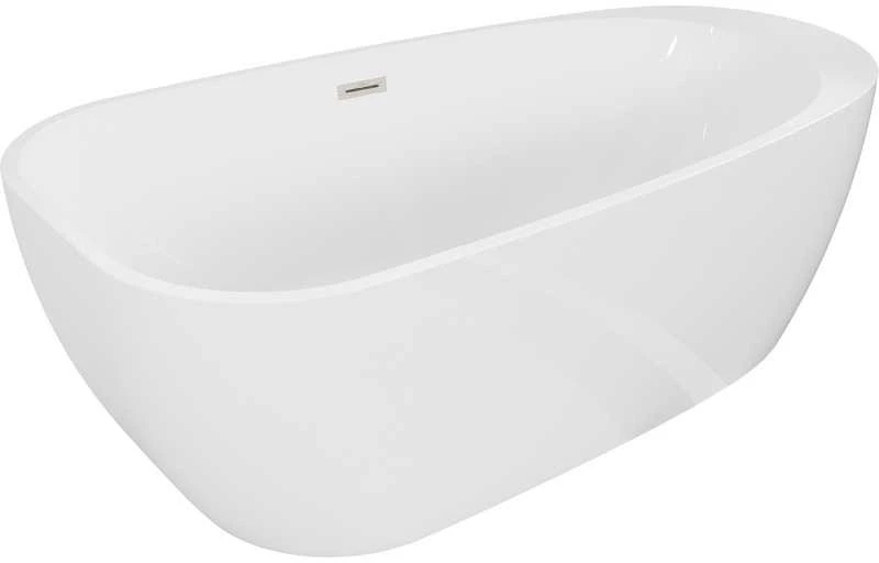 Vonia Mexen Giada, 170 x 90 cm, Baltas + Brushed nickel persipylimas