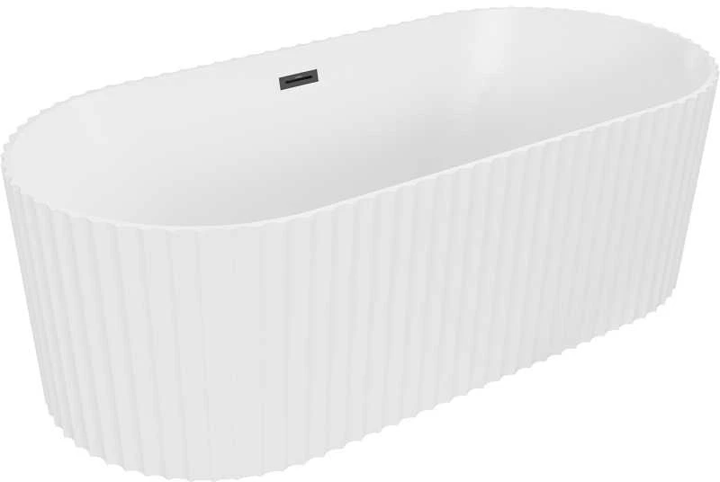 Vonia Mexen Paola, 150 x 75 cm, Baltas matt + Juodas persipylimas