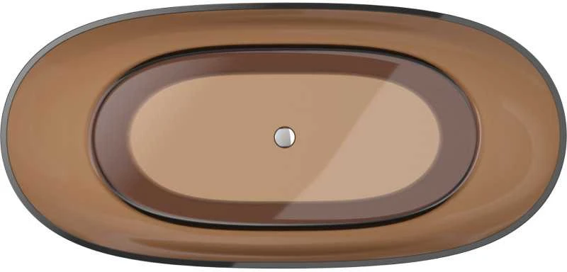 Vonia Mexen Pure Earth Transparent, 170 x 80 cm, su chromo dangteliu