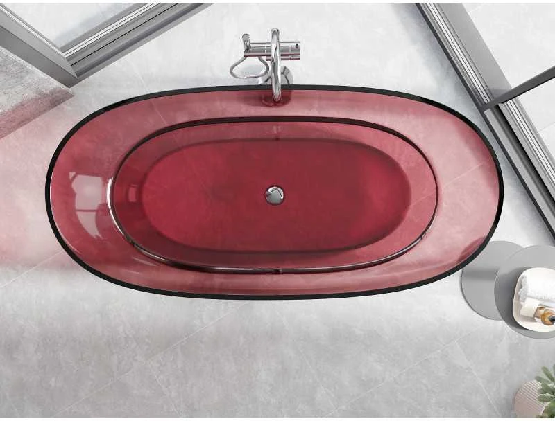 Vonia Mexen Pure Eozyna Transparent, 170 x 80 cm, korek chrom - 58071708003