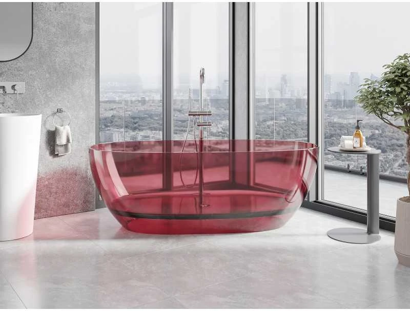 Vonia Mexen Pure Eozyna Transparent, 170 x 80 cm, korek chrom - 58071708003