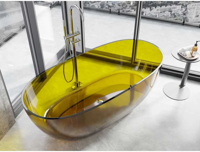 Vonia Mexen Pure Honey Transparent, 170 x 80 cm, korek chrom - 58071708015