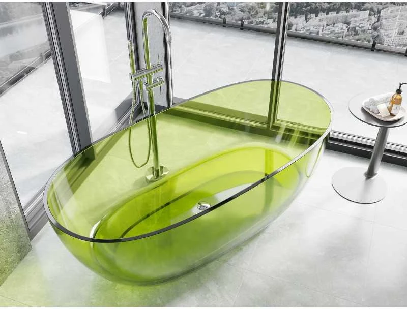 Vonia Mexen Pure Lime Transparent, 170 x 80 cm, korek chrom - 58071708012