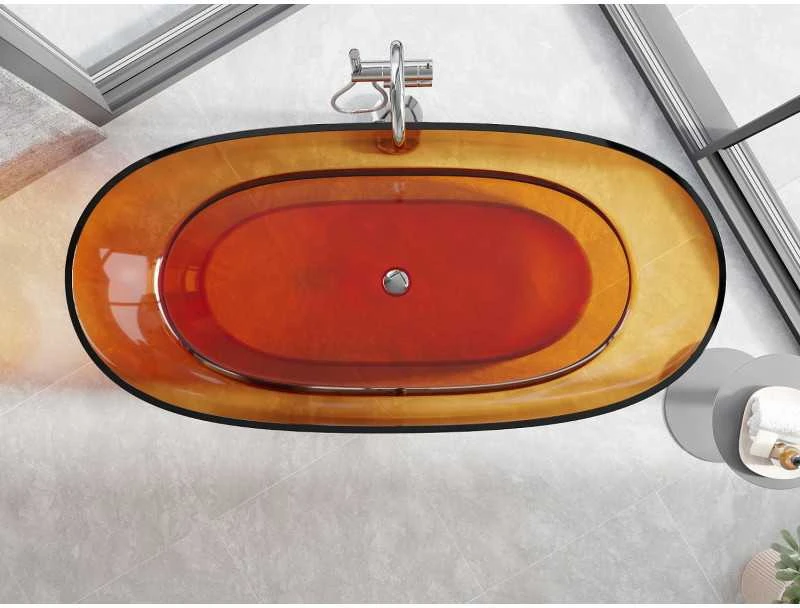 Vonia Mexen Pure Rust Transparent, 170 x 80 cm, korek chrom - 58071708006