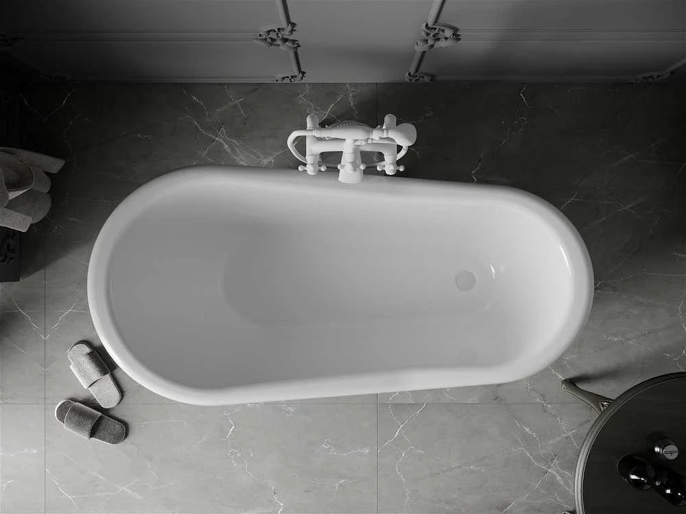 Vonia Mexen Retro, 150 x 73 cm, Juodas/Baltas+Baltas