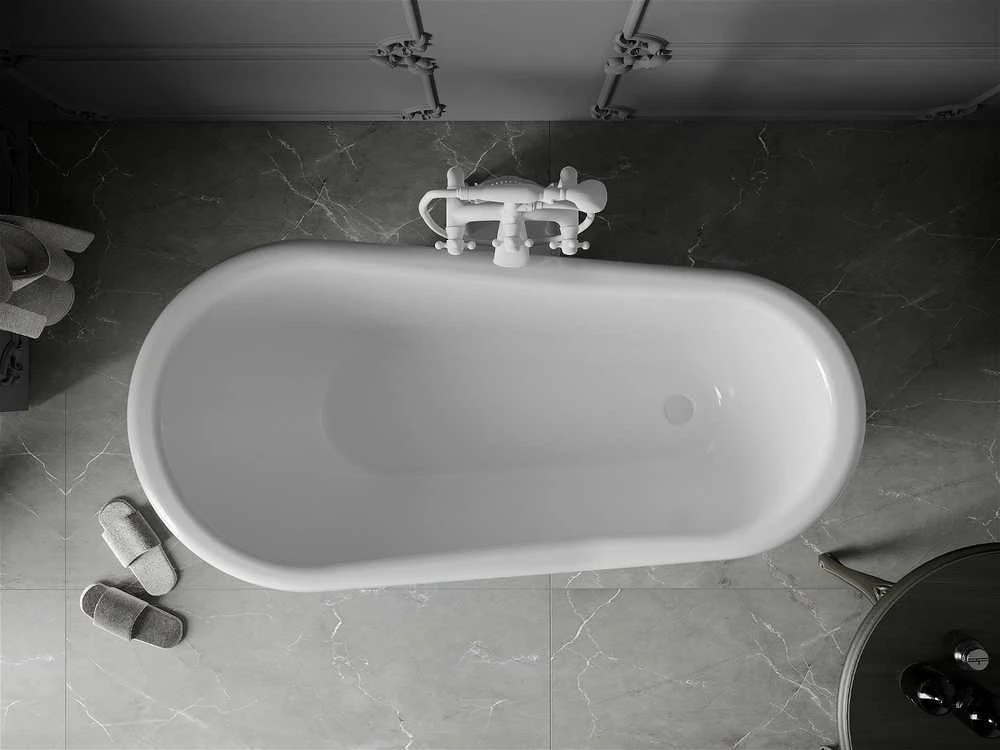 Vonia Mexen Retro, 170x75 cm, Baltas