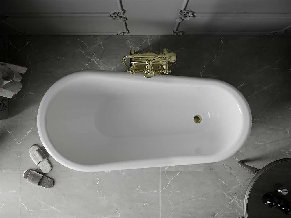 Vonia Mexen Retro, 170x75 cm, Baltas+Gold