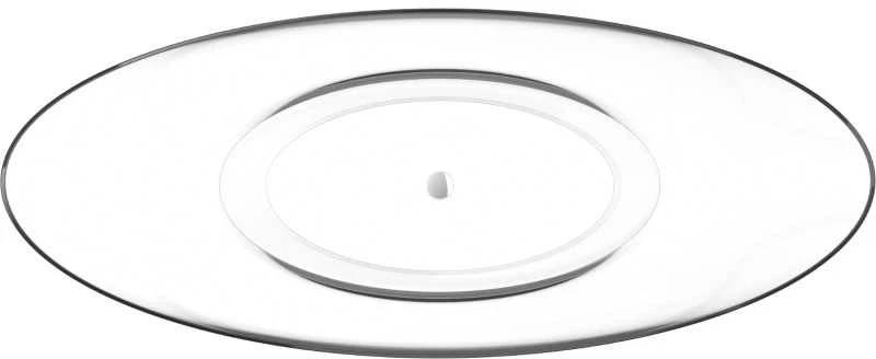 Vonia Mexen Vea Clear Transparent, 180 x 80 cm, su chromo dangteliu