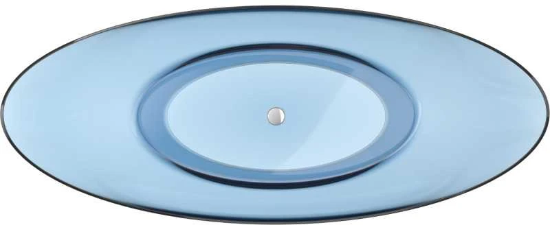 Vonia Mexen Vea Denim Transparent, 180 x 80 cm, su chromo dangteliu