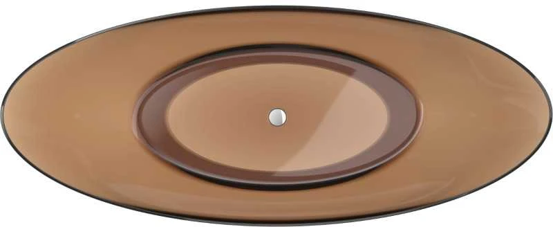 Vonia Mexen Vea Earth Transparent, 180 x 80 cm, su chromo dangteliu
