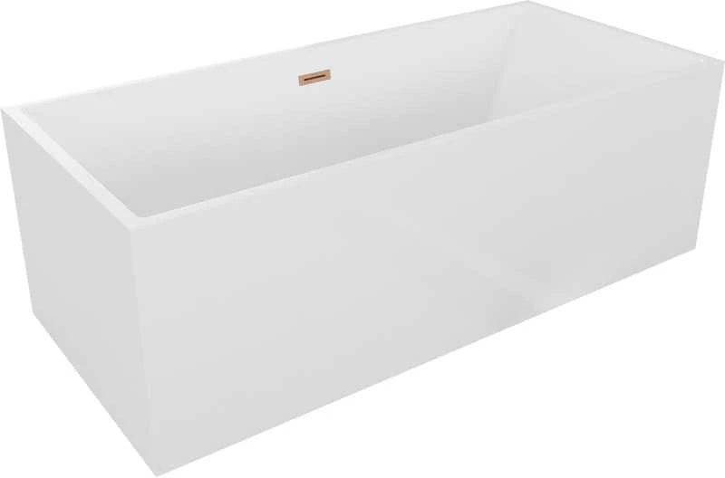 Vonia Mexen Vigo, 178,5 x 80 cm, Baltas + Brushed copper persipylimas