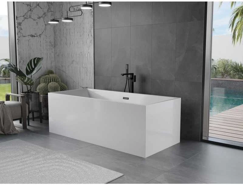 Vonia Mexen Vigo, 178,5 x 80 cm, Baltas + Juodas persipylimas