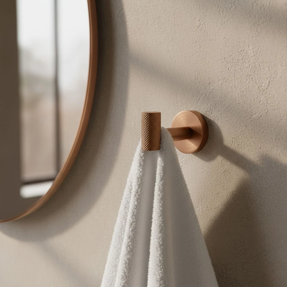 Vonios kambario kabliukas Rea Galo 5705, Brushed Copper
