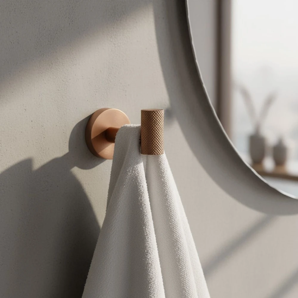 Vonios kambario kabliukas Rea Galo 5705, Brushed Copper