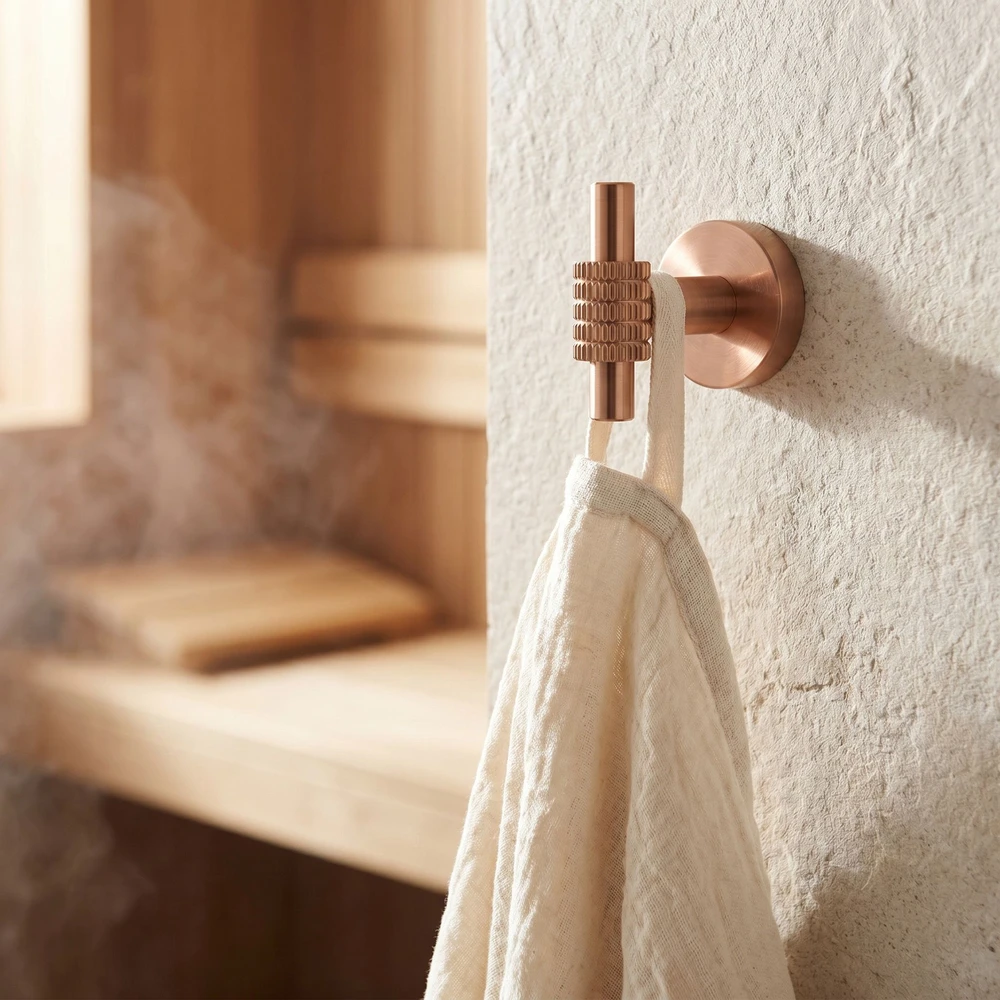Vonios kambario kabliukas Rea Riwon 29104, Brushed Copper