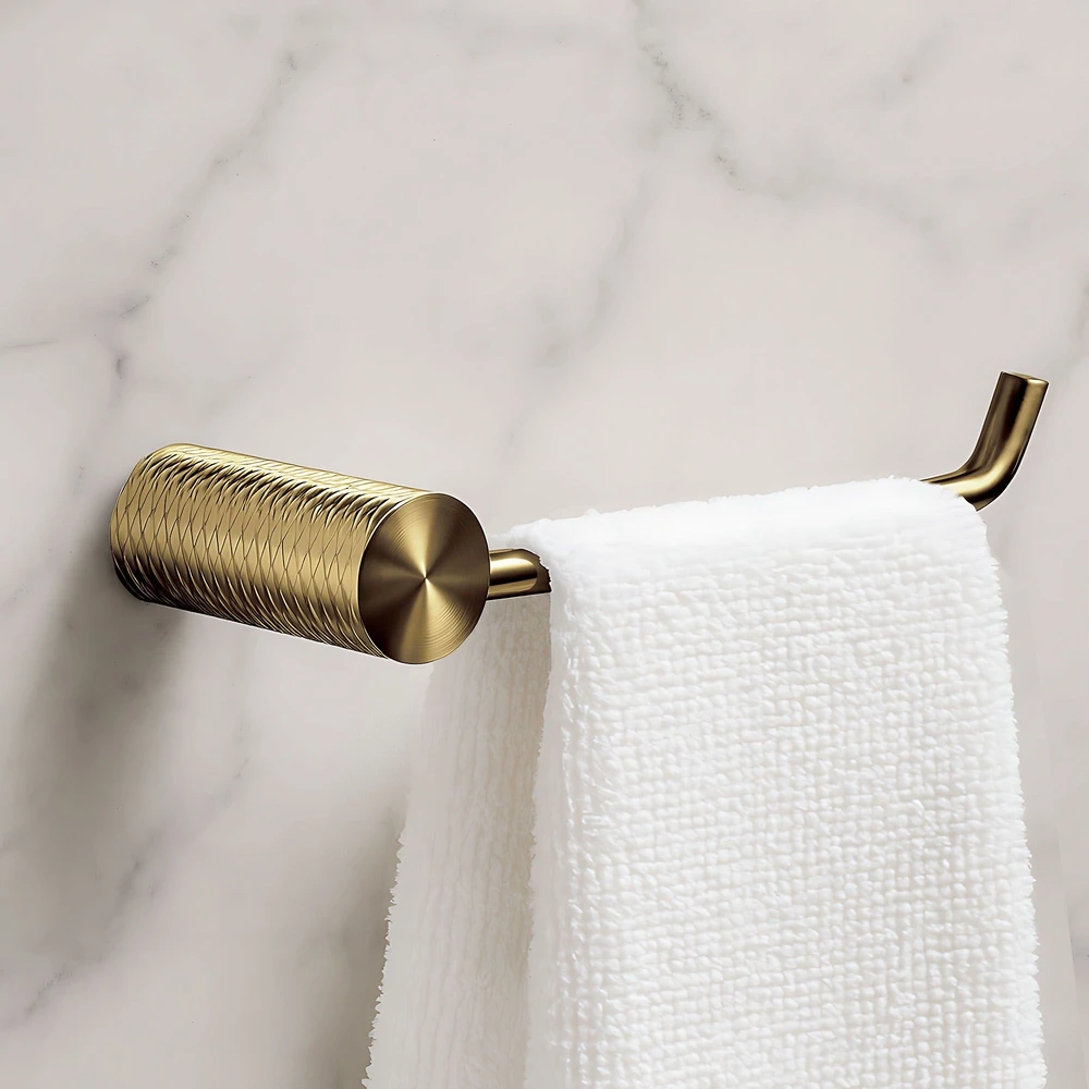 Vonios kambario kabykla Rea Prism 9711A, Brushed Gold