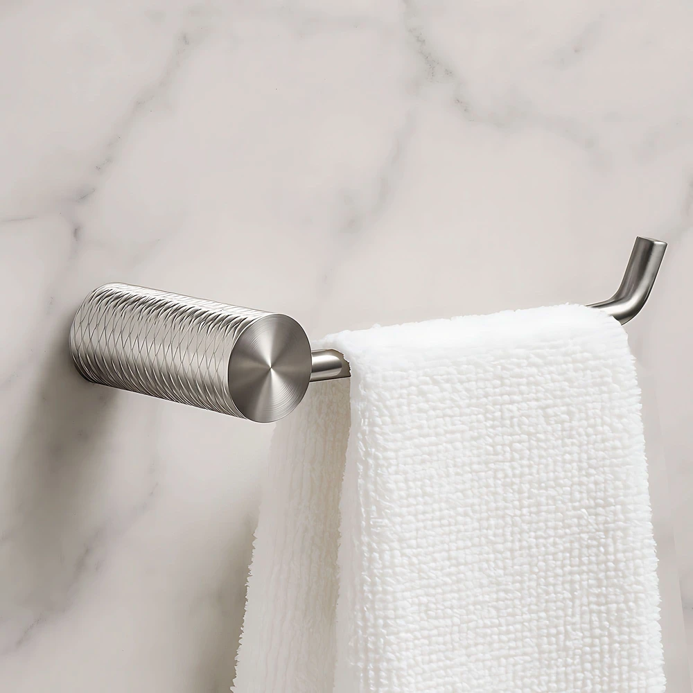 Vonios kambario kabykla Rea Prism 9711A, Brushed Nickel