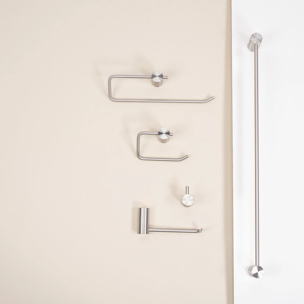 Vonios kambario kabykla Rea Prism 9711A, Brushed Nickel