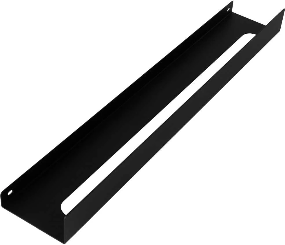 Vonios kambario lentynėlė Rea SF02, 60 cm, Juodas matt