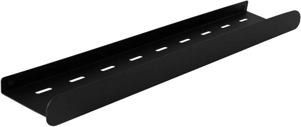 Vonios kambario lentynėlė Rea SF03, 60 cm, Juodas matt
