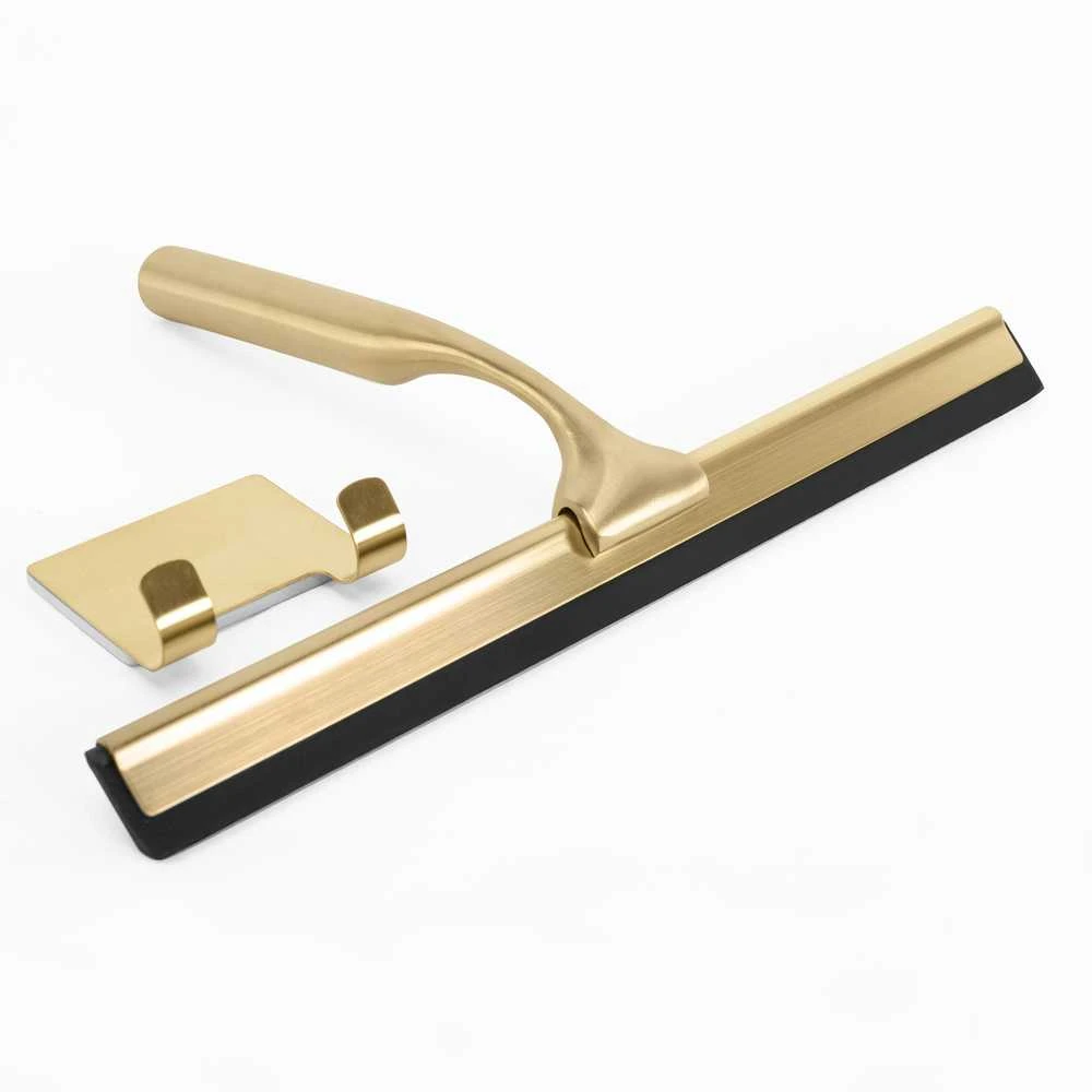 Vonios kambario stiklo valytuvas REA, Brushed Gold