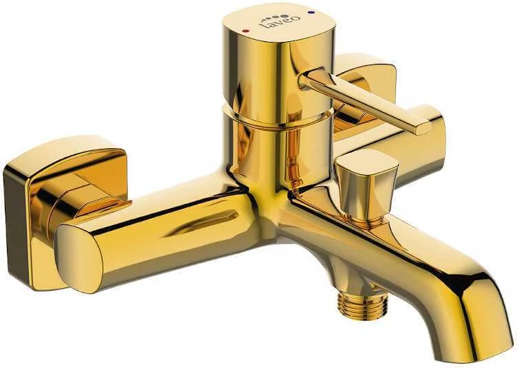 Vonios maišytuvas Laveo Pola, Gold