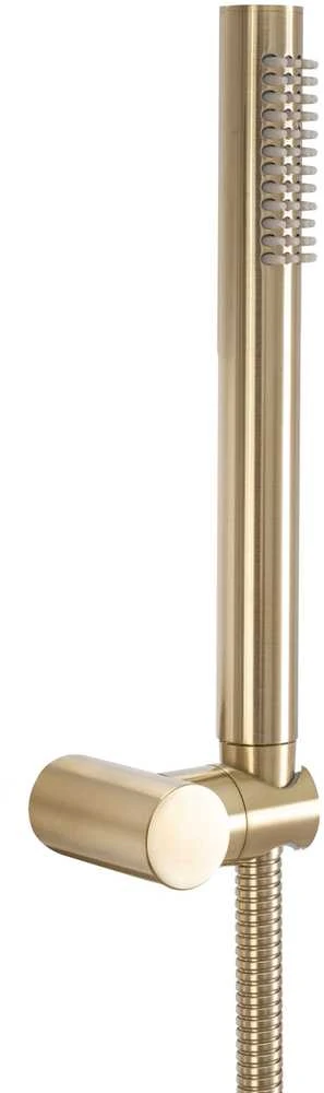 Vonios maišytuvas REA Lungo su dušo komplektu, Brushed Gold