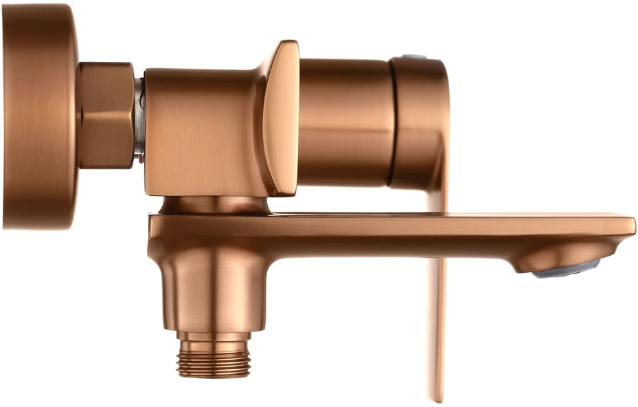 Vonios maišytuvas su dušo komplektu REA Storm, Brushed Copper