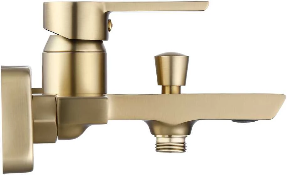 Vonios maišytuvas su dušo komplektu REA Argus, Brushed Gold
