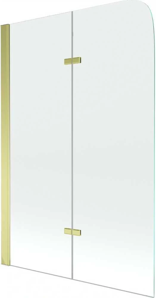 Vonios sienelė Mexen Felix II, 80 x 140 cm, Gold/Transparent