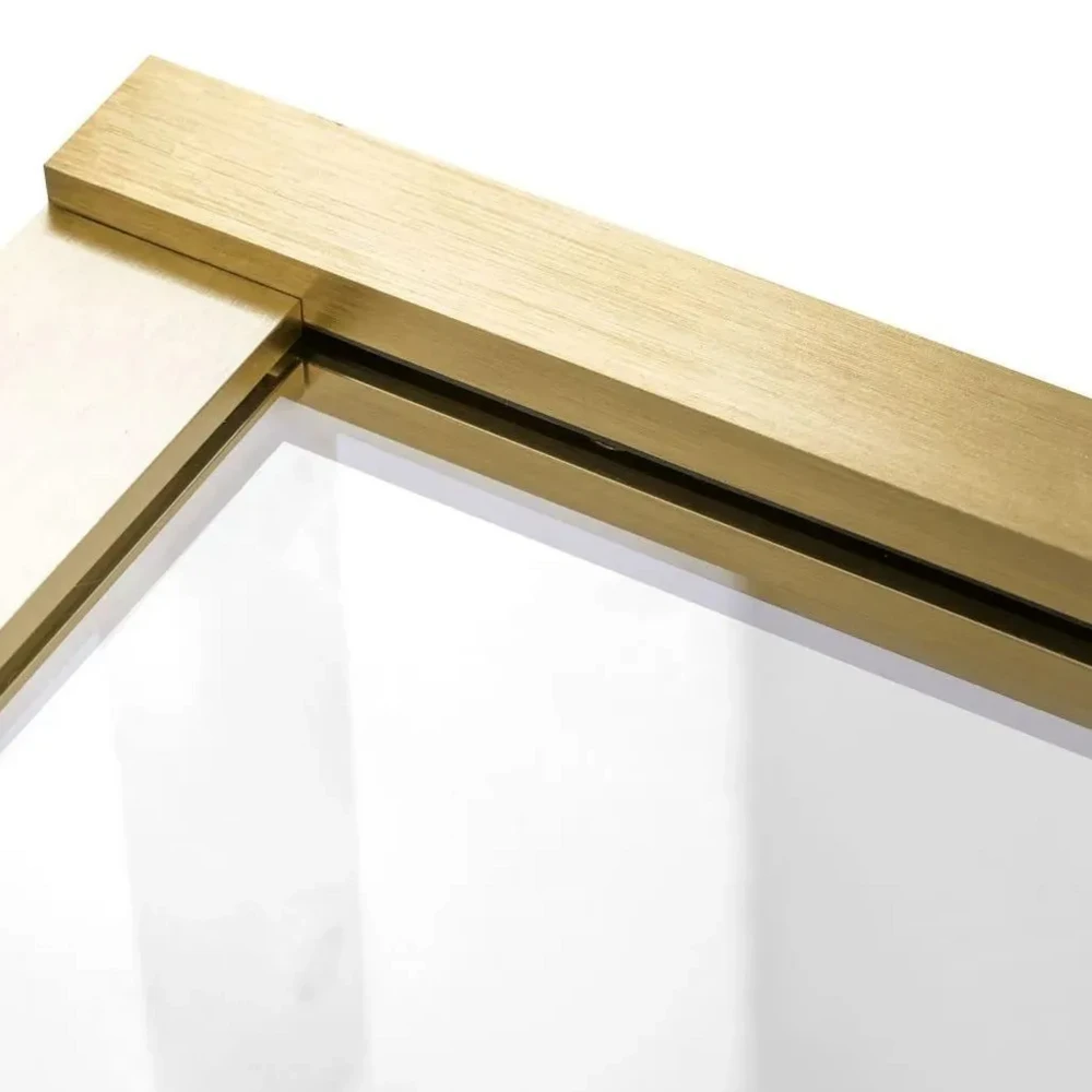 Vonios sienelė Rea Elegant, 80 cm, Brushed Gold