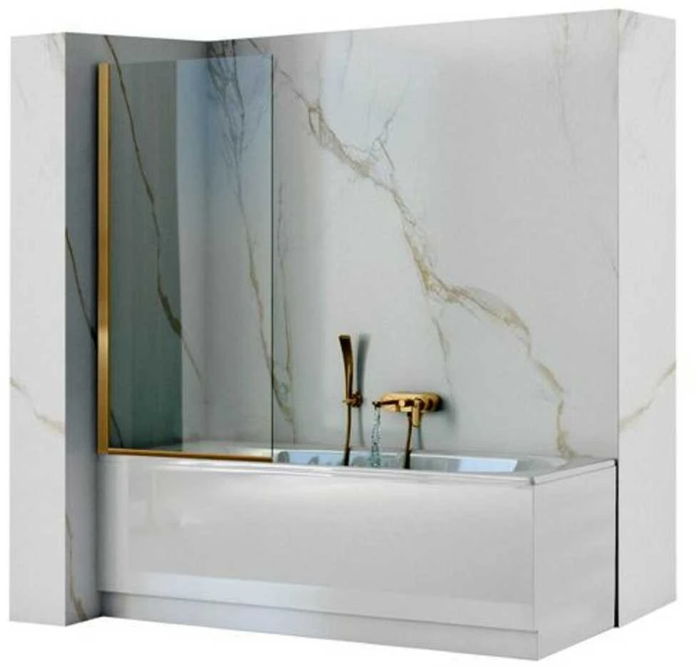 Vonios sienelė Rea Elegant, 80 cm, Gold