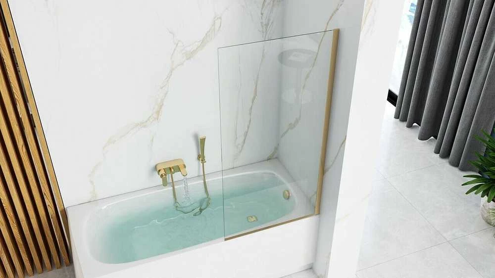 Vonios sienelė Rea Elegant, 80 cm, Gold