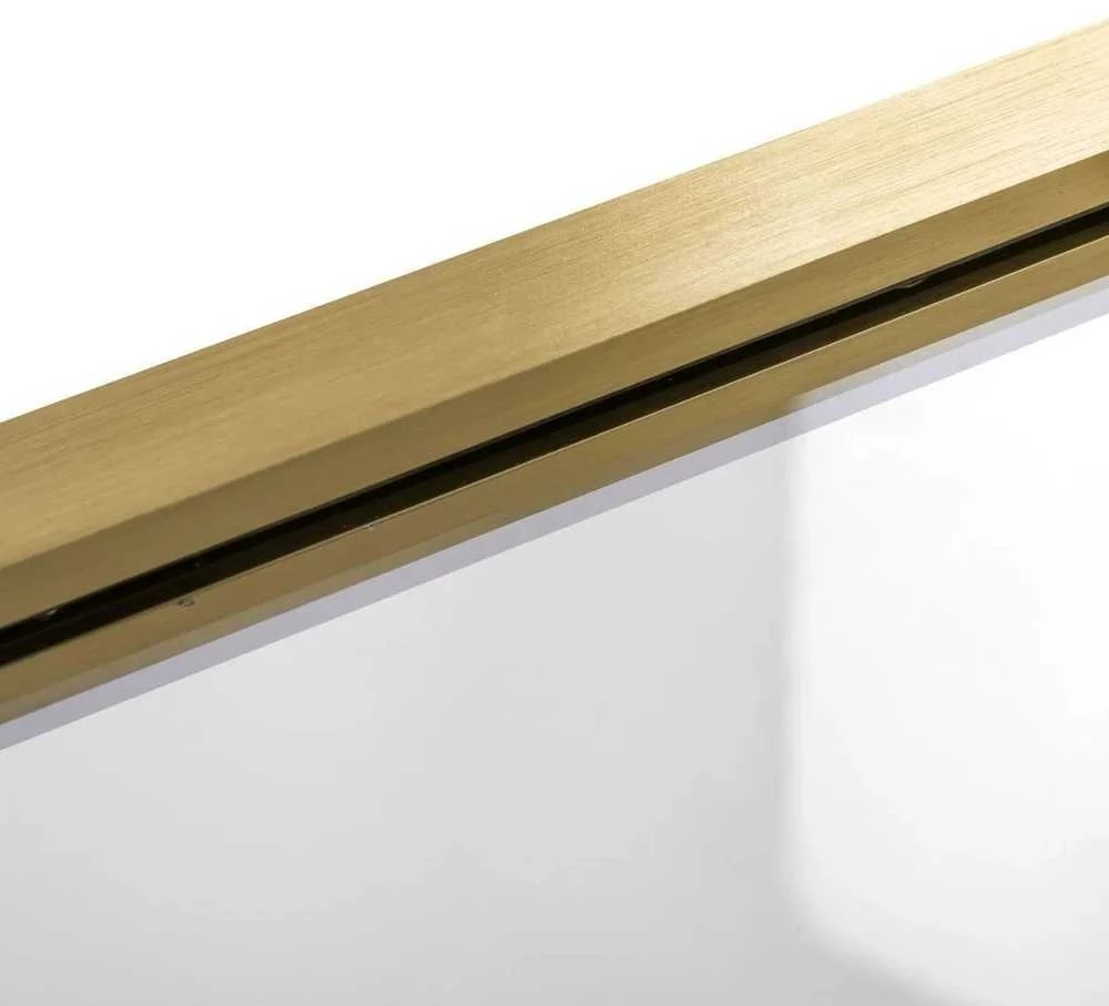 Vonios sienelė Rea Fabian, 100 cm, Brushed Gold